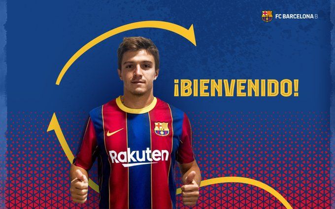 Joaquín Zeballos, nuevo jugador del Barcelona B