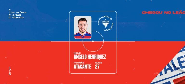 Ángelo Henríquez es el flamante refuerzo de Fortaleza