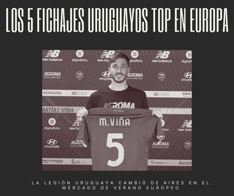 Los mejores 5 fichajes uruguayos del mercado europeo