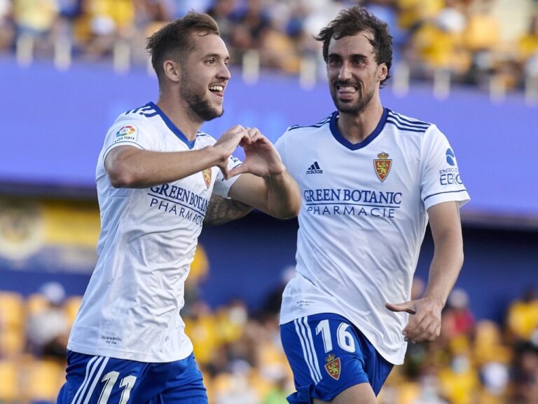 Valentín Vada debutó con gol en Zaragoza