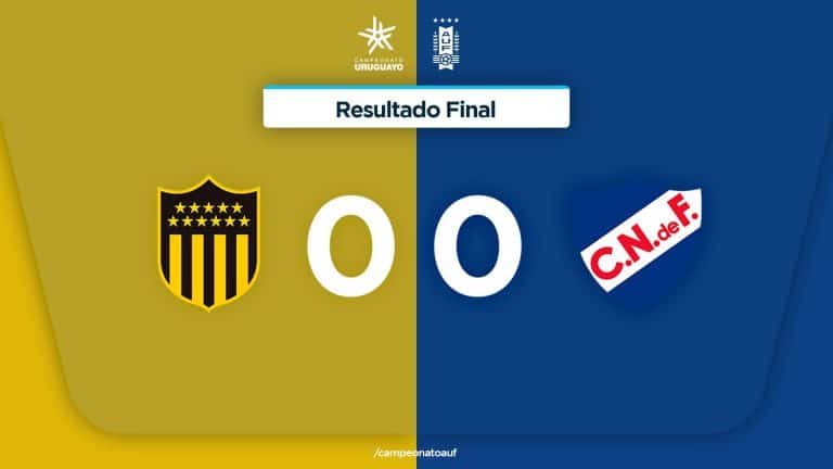 Peñarol 0-0 Nacional: no se sacaron ventajas