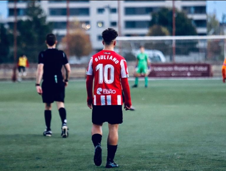 Giuliano Bertino, el goleador del UD Logroñés