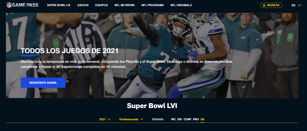 Todos los juegos NFL