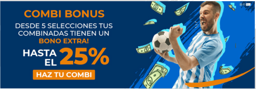 Bono de apuestas combinadas
