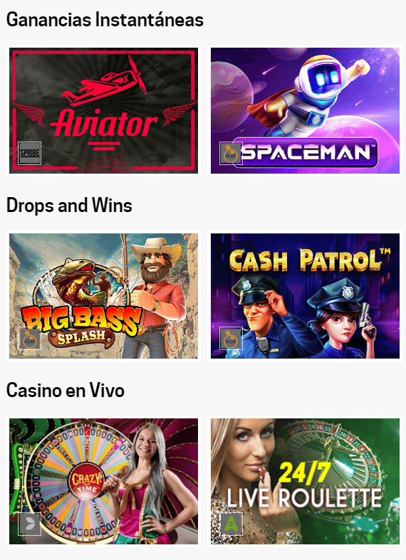 Juegos de casino