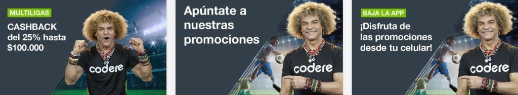 Bonos para usuarios existentes – Codere gana