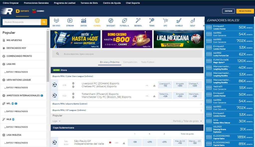 Experiencia del usuario – Rushbet gana
