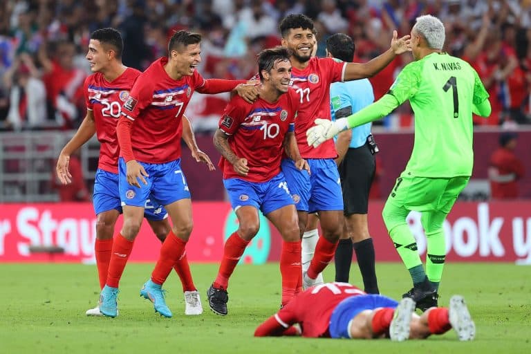 Así será el grupo de Costa Rica en el Mundial 2022