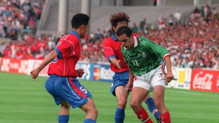 Momentos inolvidables del Mundial: Blanco saca a relucir su característico “Bunny Hop” en Francia 98