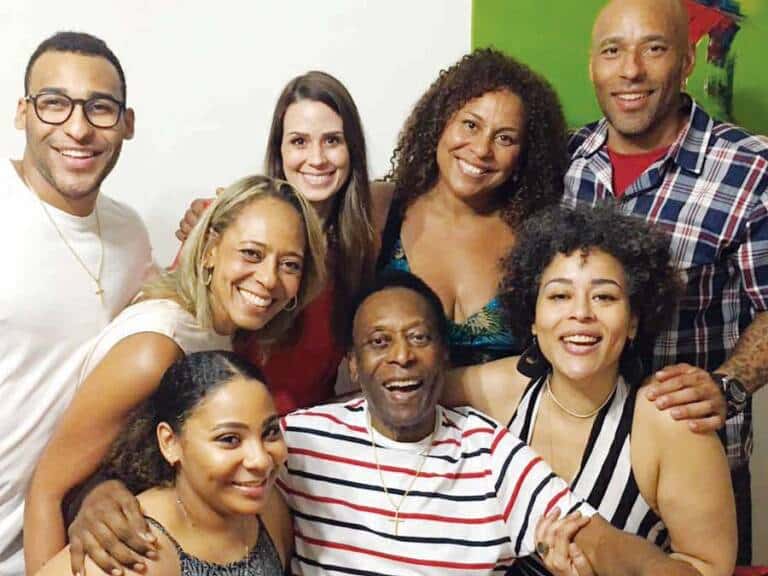 Pelé, sus mujeres y su hijo preso