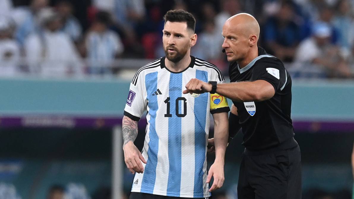 árbitro Argentina vs Francia