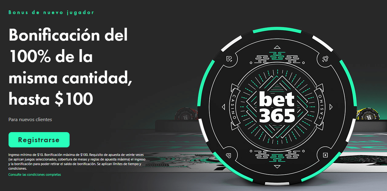 bet365 bono de bienvenida