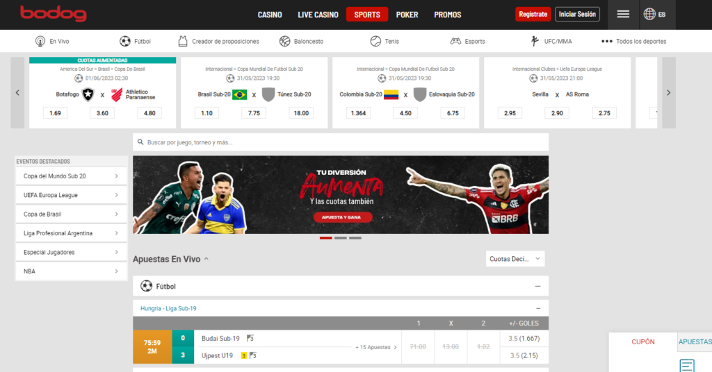 bodog apuestas