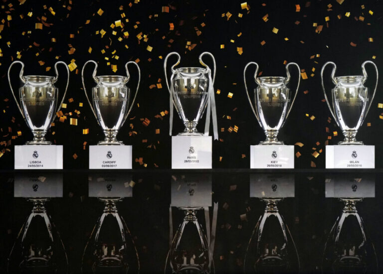 Los equipos con más títulos de UEFA Champions League en la historia
