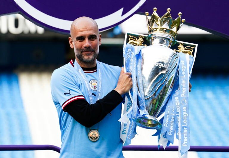 ¿Cuántos títulos ha ganado Pep Guardiola en el Manchester City?