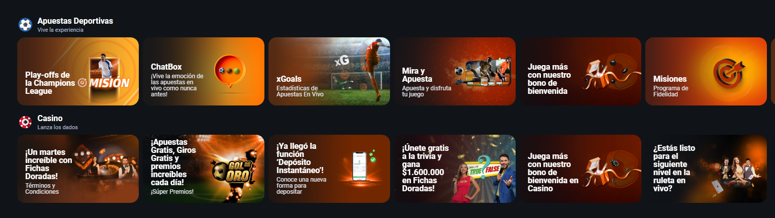 Rueda de la suerte Betano