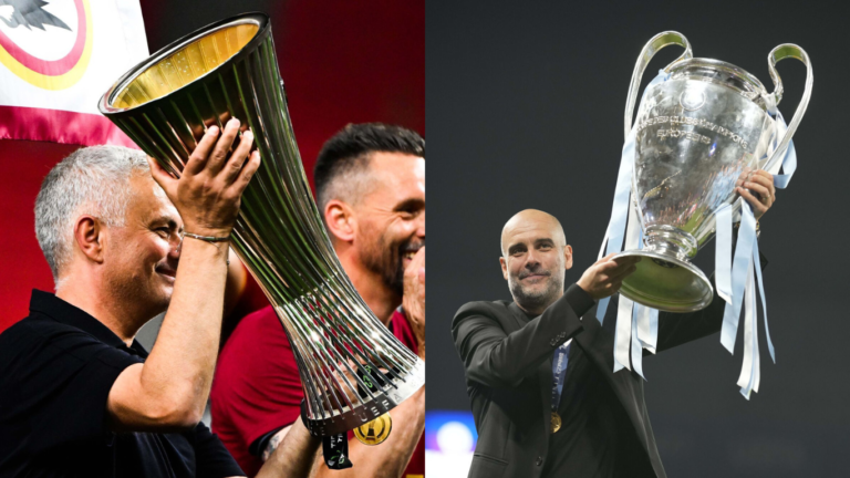 ¿Quién tiene más títulos, Guardiola o Mourinho?