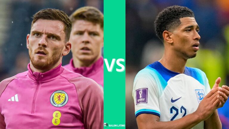 Alineaciones Escocia vs Inglaterra (12/09) amistoso internacional 2023