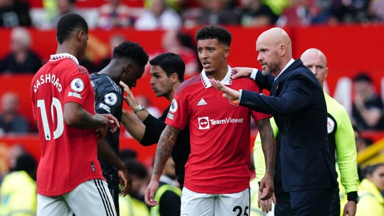 Manchester United: ¿Con qué futbolistas ha tenido problemas Erik ten Hag?