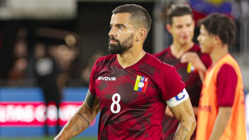 Tomás Rincón Selección Venezuela | Cortesía: @jspeerez