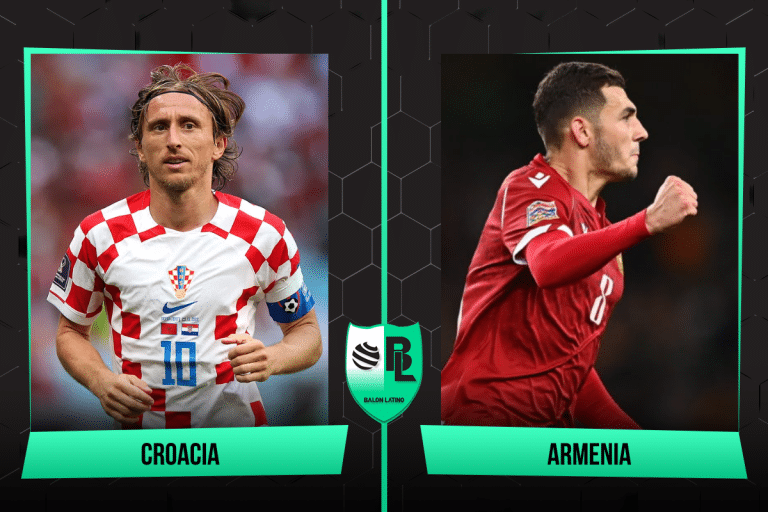 Alineaciones de Croacia vs. Armenia (21/11/23), por las Eliminatorias a la Eurocopa 2024: horario y TV