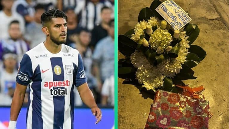 Carlos Zambrano recibió un ¡arreglo fúnebre! antes de la Final de la Liga 1 de Perú entre Alianza Lima y Universitario