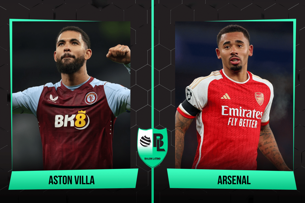 Alineaciones de Aston Villa vs. Arsenal (09/12/23), por la fecha 16 de