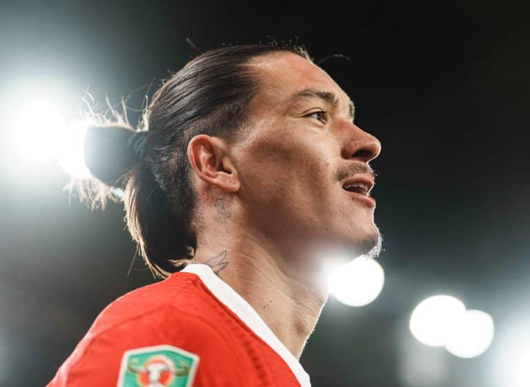 Darwin Núñez, el principal beneficiado con la ausencia de Mo Salah en Liverpool