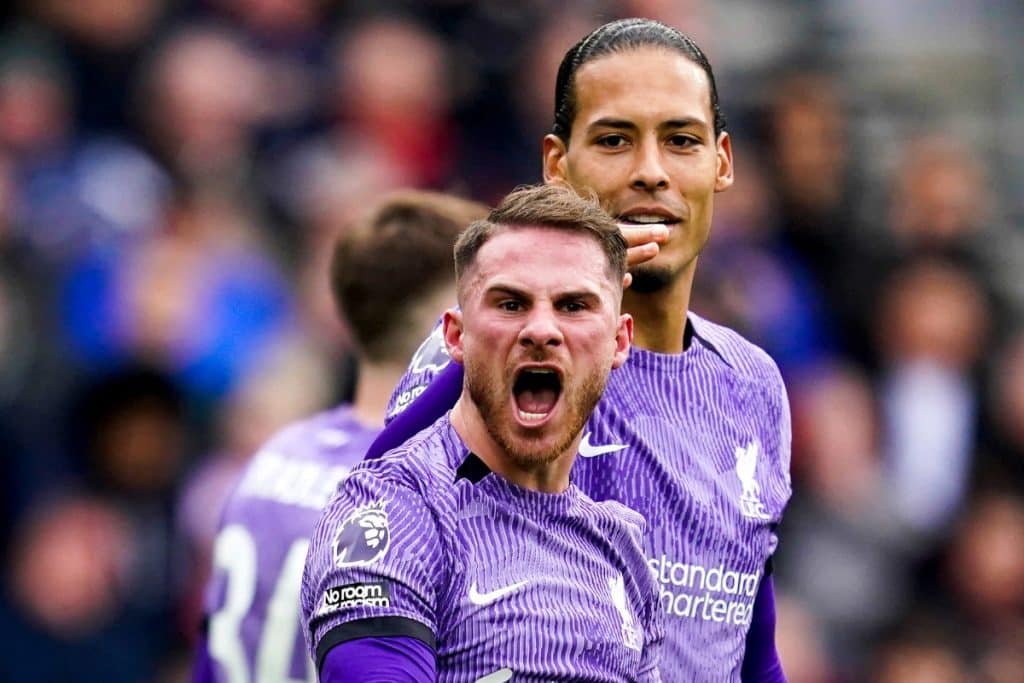 Alexis Mac Allister Liverpool 2024 | Cortesía: Icon Sport