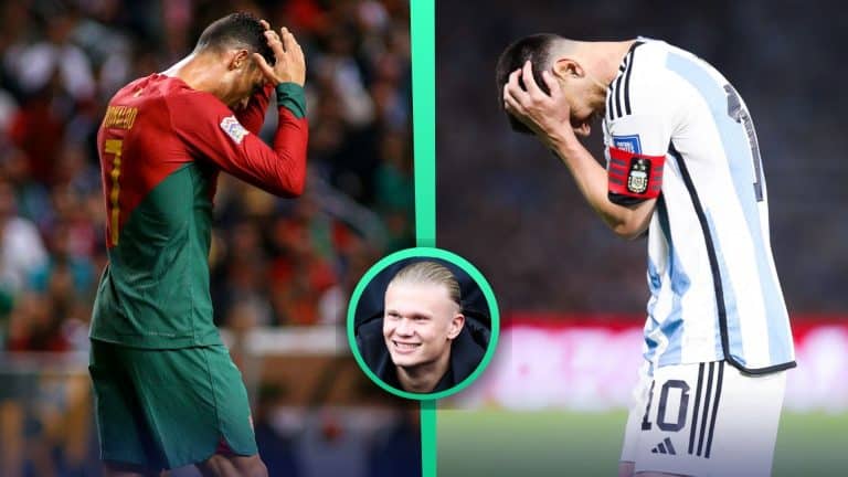 ¿Mejor que Messi y Cristiano? La demoledora estadística con la que Erling Haaland DESTRUYE leyendas