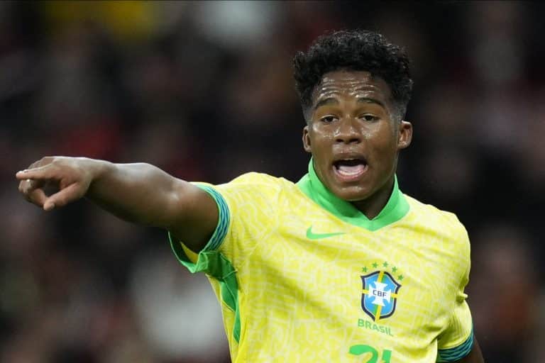 Hizo historia en el Bernabéu después de conquistar Wembley: el increíble récord que logró Endrick con Brasil