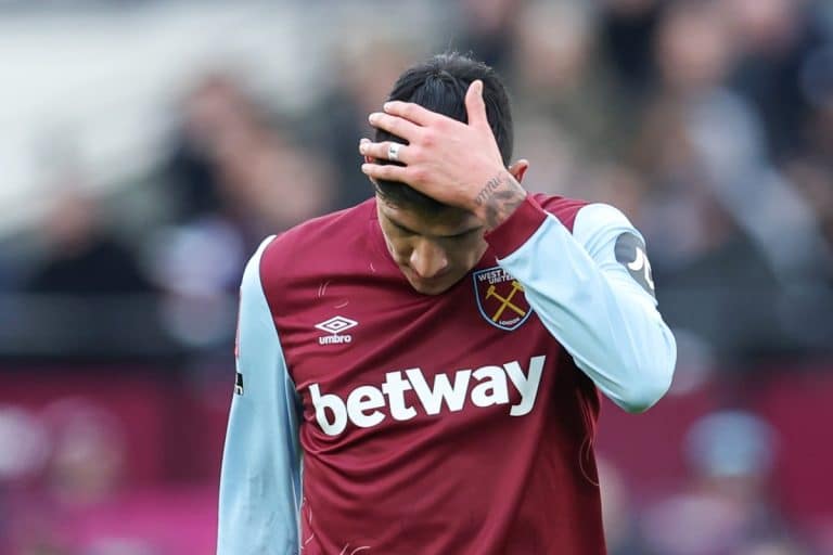 West Ham es dependiente de Edson Álvarez y esta estadística lo muestra a la perfección