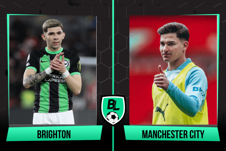 Alineaciones de Brighton vs. Manchester City: previa, horario y cómo ver EN VIVO el partido por la Jornada 29 de la Premier League (25/4/24)