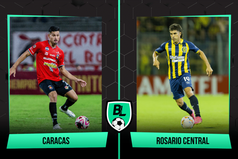 Alineaciones de Caracas vs. Rosario Central: previa, horario y cómo ver EN VIVO el partido por la Jornada 3 de la fase de grupos de la Copa Libertadores (23/4/24)