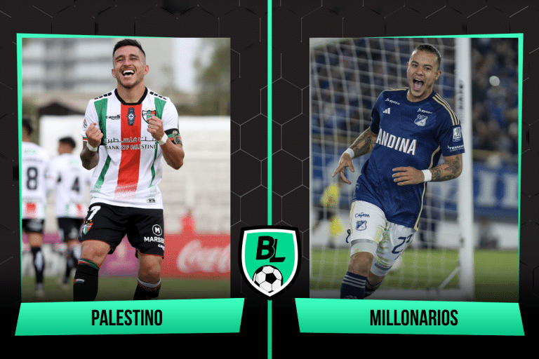 Alineaciones de Palestino vs. Millonarios: previa, horario y cómo ver EN VIVO el partido por la Jornada 3 de la fase de grupos de la Copa Libertadores (25/4/24)