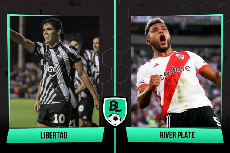Alineaciones de Libertad vs. River Plate: previa, horario y cómo ver EN VIVO el partido por la Jornada 3 de la fase de grupos de la Copa Libertadores (24/4/24)