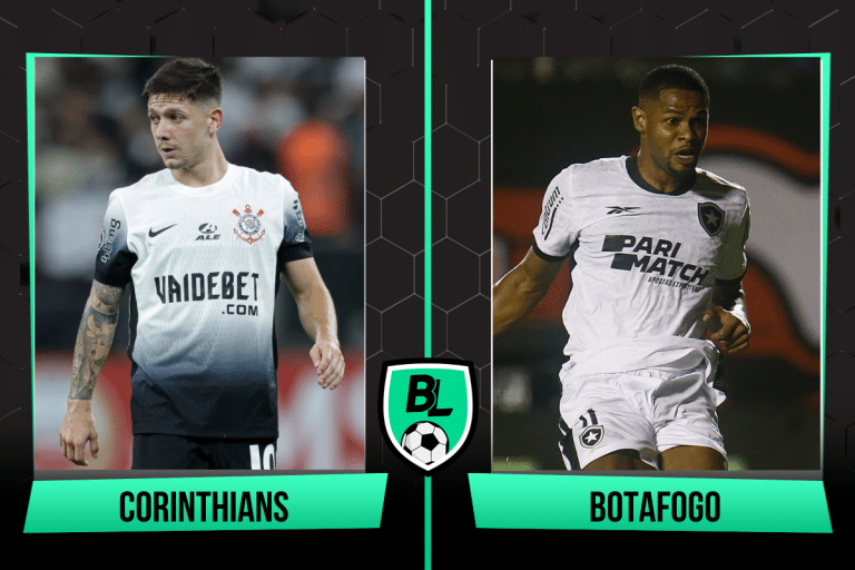 Alineaciones de Corinthians vs. Botafogo: previa, horario y cómo ver EN VIVO el partido por la Jornada 7 del Brasileirao (1/6/24)