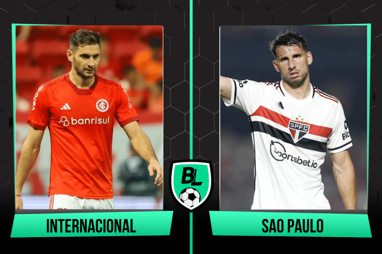 Alineaciones de Internacional vs. Sao Paulo: previa, horario y cómo ver EN VIVO el partido por la Jornada 8 del Brasileirao (13/6/24)