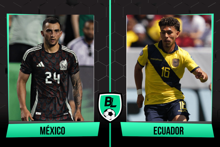 Alineaciones de México vs. Ecuador: previa, a qué hora juegan y dónde ver EN VIVO el partido por la Fase de Grupos de la Copa América 2024 (30/6/24)