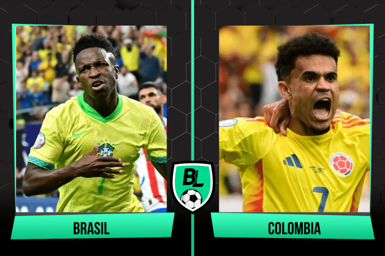 Alineaciones de Brasil vs Colombia: previa, a qué hora juegan y dónde ver EN VIVO el partido por la Fase de Grupos de la Copa América 2024 (2/7/24)