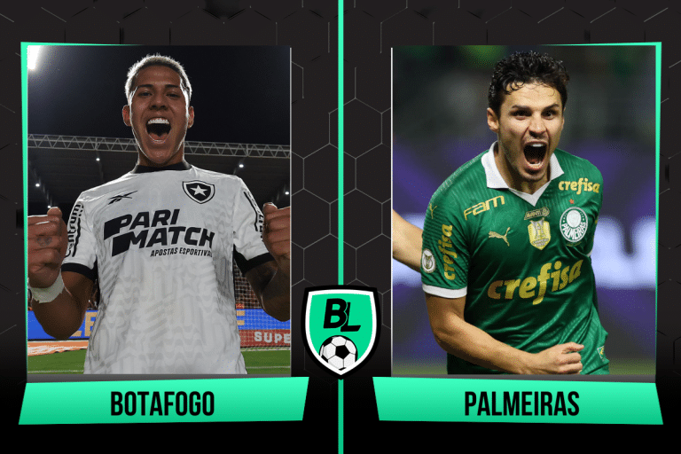 Alineaciones de Botafogo vs. Palmeiras: a qué hora juegan, dónde ver EN VIVO e historial del partido de ida por los Octavos de Final de la Copa Libertadores (14/8/24)