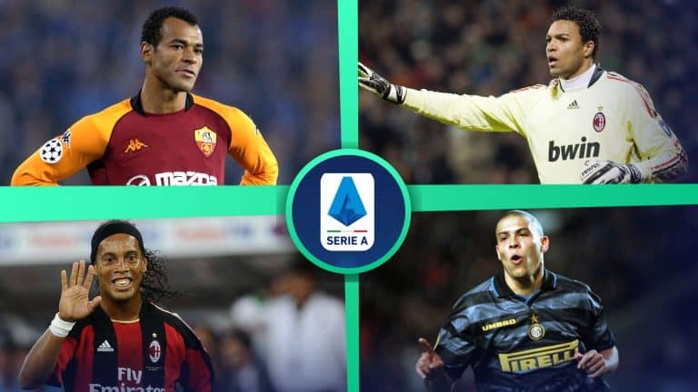 Top 10: Los mejores jugadores brasileños en la historia de la Serie A de Italia