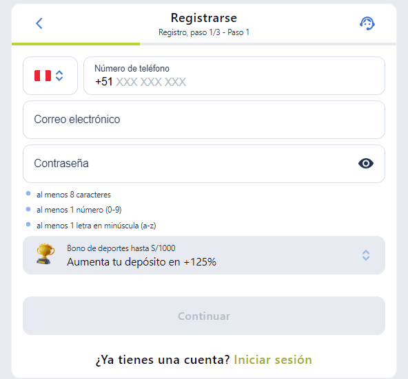 Jugabet código promocional