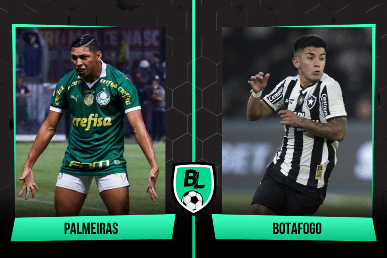 Alineaciones de Palmeiras vs. Botafogo: a qué hora juegan, dónde ver EN VIVO e historial del partido de Vuelta por los Octavos de Final de la Copa Libertadores (21/8/24)