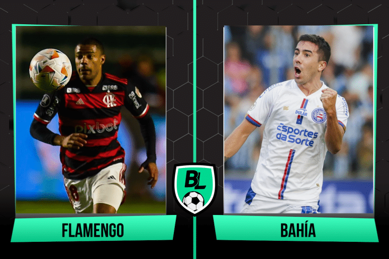 Alineaciones de Flamengo vs Bahía: a qué hora juegan, dónde ver EN VIVO e historial del partido por los Cuartos de Final de la Copa de Brasil (12/9/24)