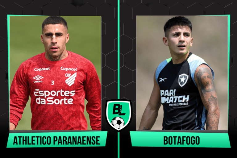 Alineaciones de Paranaense vs Botafogo: a qué hora juegan y dónde ver EN VIVO el partido por la Jornada 29 del Brasileirao (5/10/24)