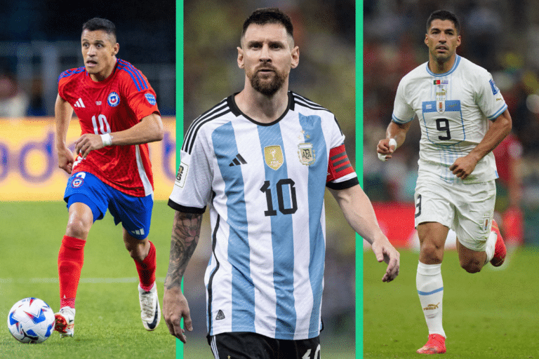 TOP 10 Máximos goleadores en la historia de las Eliminatorias Sudamericanas