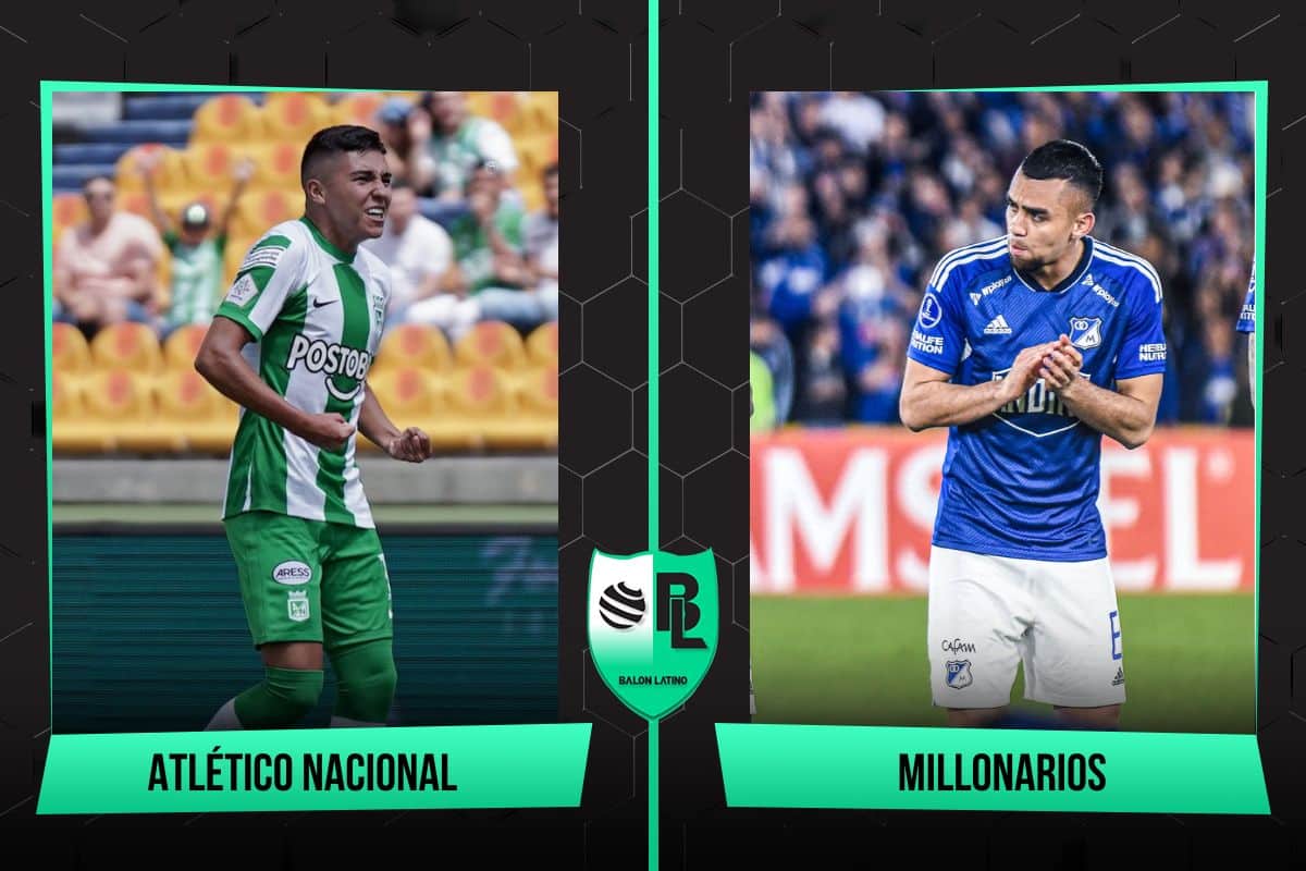 Alineaciones de Atlético Nacional vs Millonarios (12/11/23), por el ...