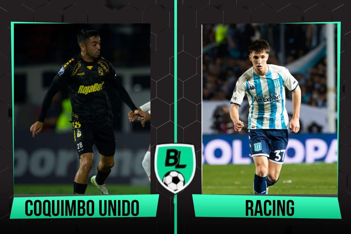 Alineaciones de Coquimbo Unido vs Racing: previa, horario y cómo ver EN