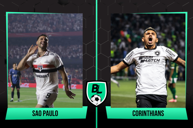 Alineaciones de Sao Paulo vs Corinthians a qué hora juegan y dónde ver